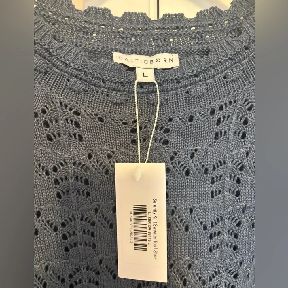 Baltic Born Serenity Knit Sweater Top Size Large NWT - Picture 3 of 5